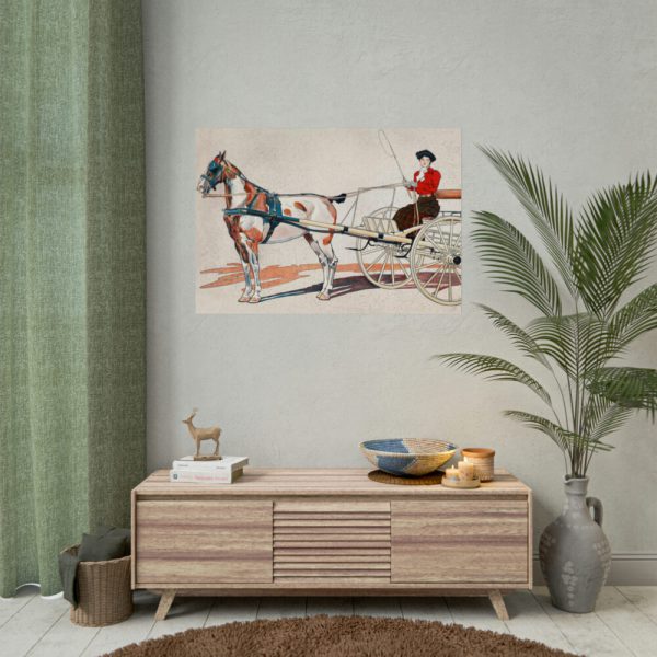 92409-728.jpg A Kentucky Breaking Cart by Edward Penfield Poster