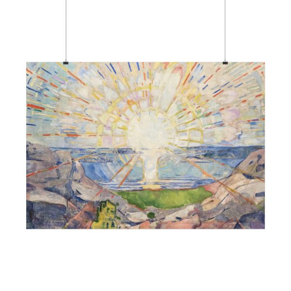92409-736.jpg Edvard Munch's Solenintro Poster