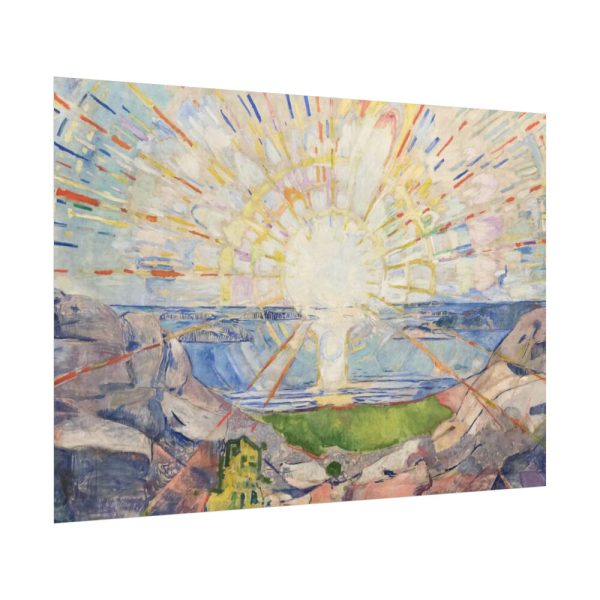 92409-737.jpg Edvard Munch's Solenintro Poster
