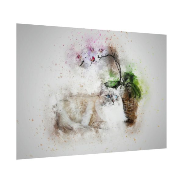 92409-752.jpg Cat is Lying Down Poster