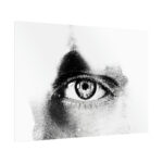 Eye Black and White Poster - Image 7