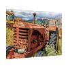 Old Antique Abandoned Tractor Poster