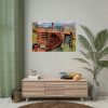 Old Antique Abandoned Tractor Poster
