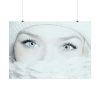 92409-792.jpg Face of a Girl with Beautiful Eyes Poster
