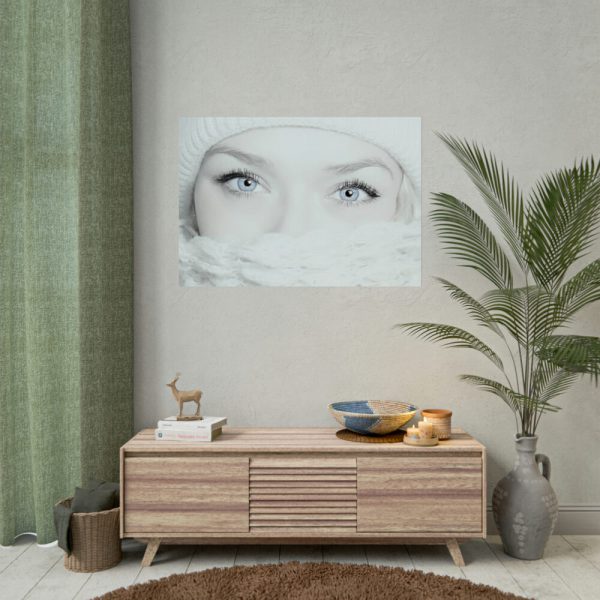 92409-794.jpg Face of a Girl with Beautiful Eyes Poster
