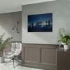 92409-94.jpg Dubai Skyline During Night Time Poster