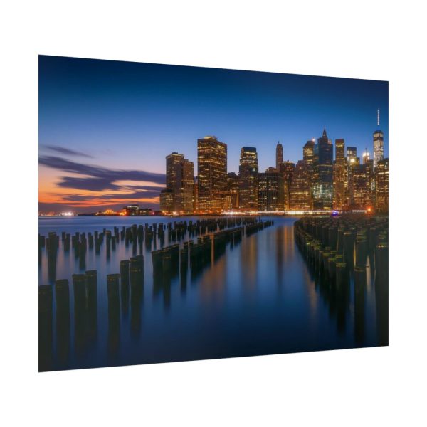 92409-97.jpg Beautiful New York City Sunset Poster