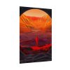 92410-102.jpg NASA Astronaut Stands on Mars Poster