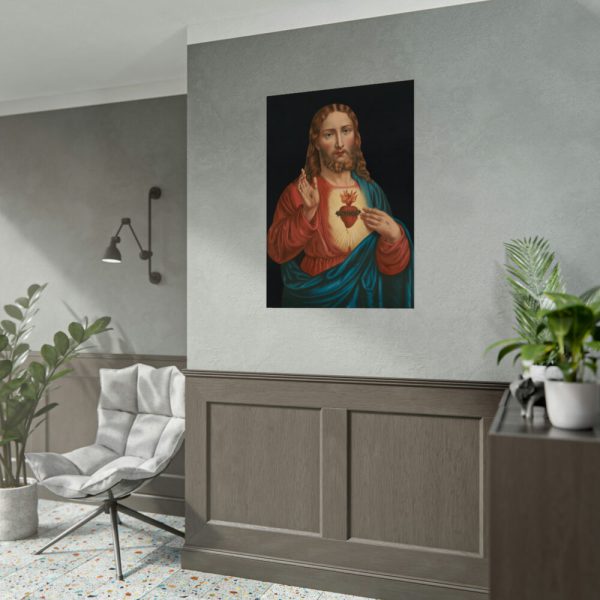 92410-109.jpg Heart of Jesus Poster