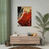 92410-118.jpg Astronauts Walking on Mars Poster