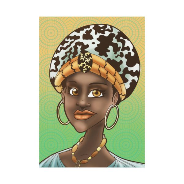92410-140.jpg African Hair Scarf Culture Poster