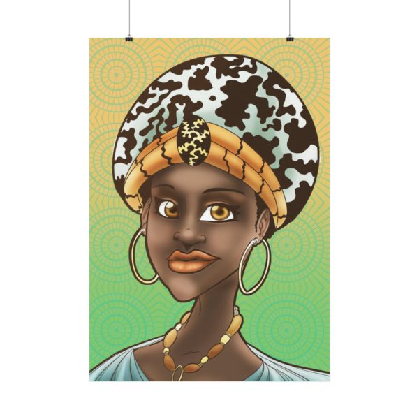 92410-141.jpg African Hair Scarf Culture Poster