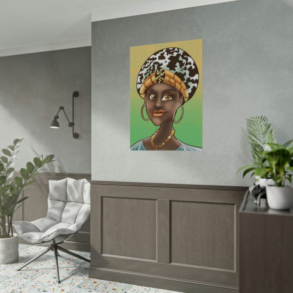 92410-144.jpg African Hair Scarf Culture Poster