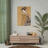 92410-178.jpg Japanese Woman with Dragon obi by Mihata Jōryū Poster