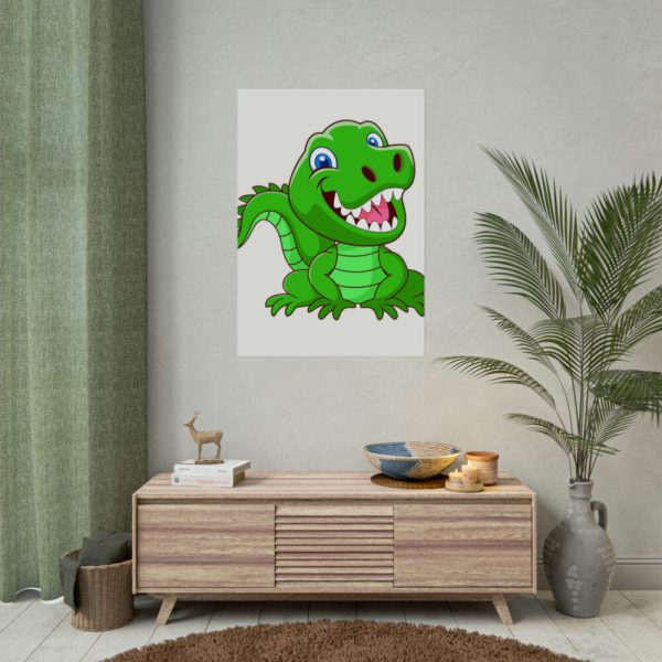 92410-183.jpg Smiling Crocodile Poster