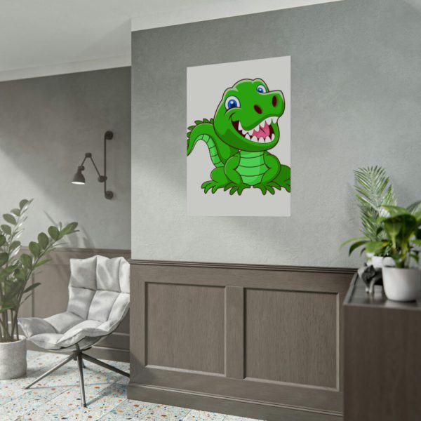 92410-184.jpg Smiling Crocodile Poster