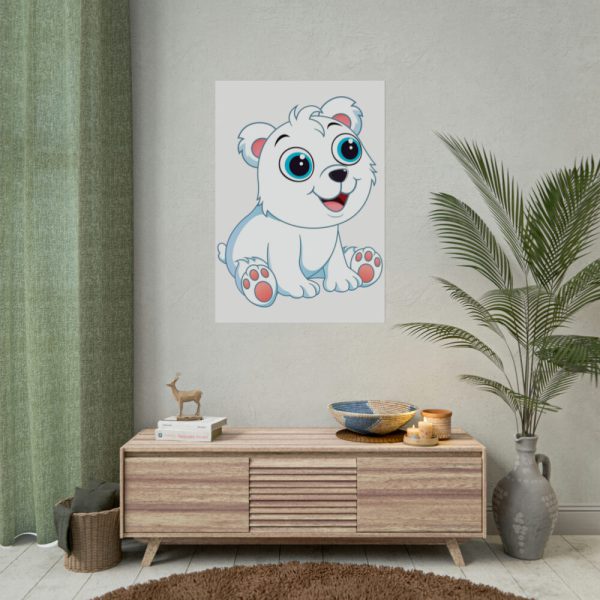 92410-193.jpg Baby Polar Bear Poster