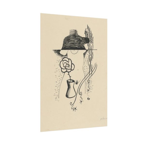 92410-212.jpg Woman and Flower by Mikuláš Galanda Poster