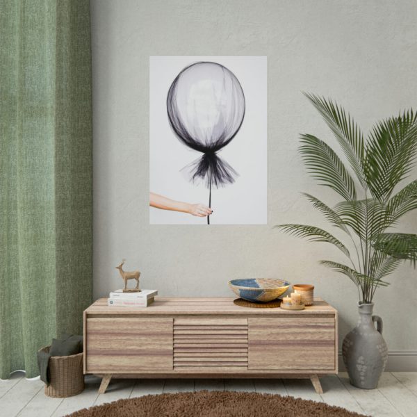 92410-248.jpg Hand and Balloon Poster