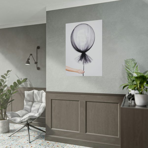 92410-249.jpg Hand and Balloon Poster