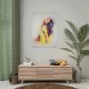 92410-293.jpg Colorful Portrait Girl Poster