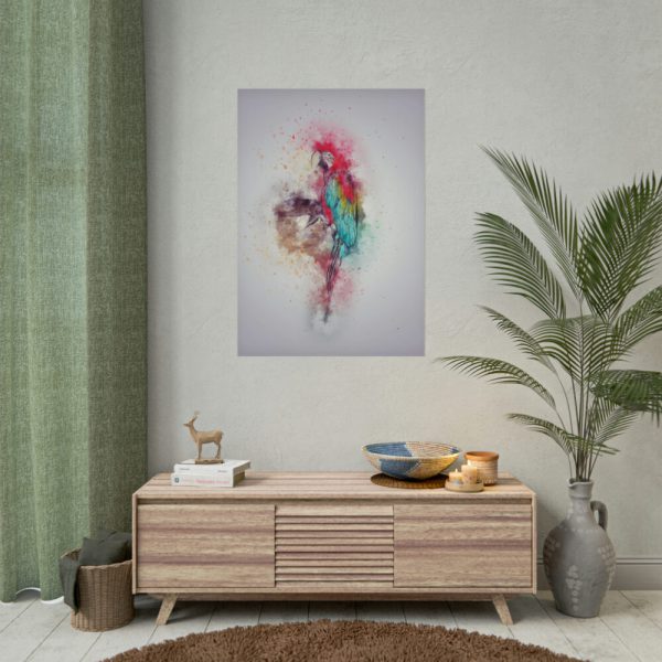 92410-298.jpg Parrot and Colors Poster