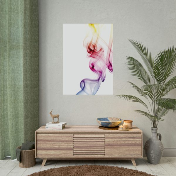 92410-88.jpg Colorful Smoke Poster