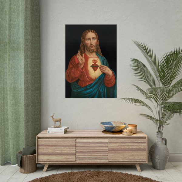 92411-108.jpg Heart of Jesus Poster