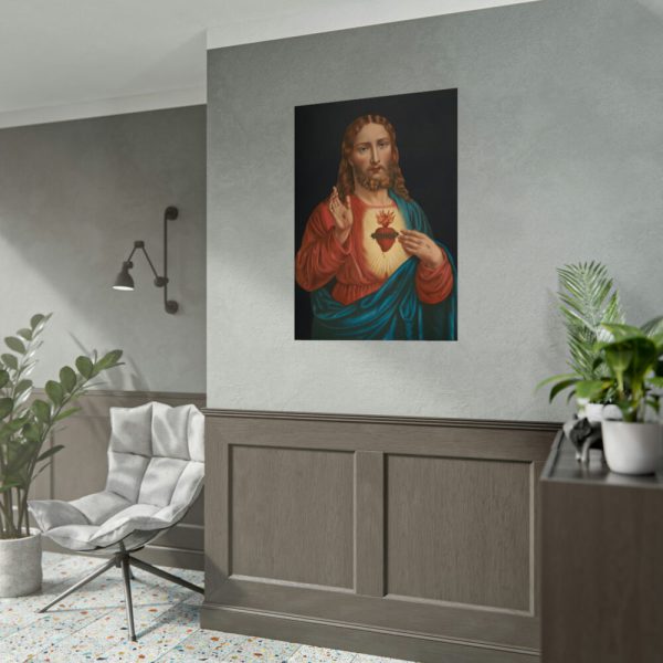 92411-109.jpg Heart of Jesus Poster
