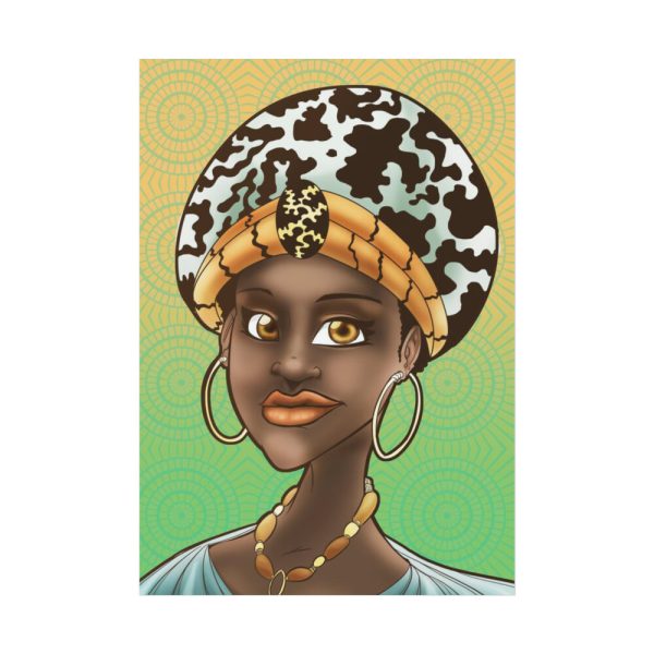 92411-140.jpg African Hair Scarf Culture Poster