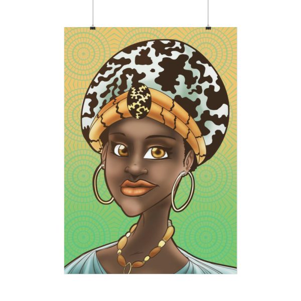 92411-141.jpg African Hair Scarf Culture Poster