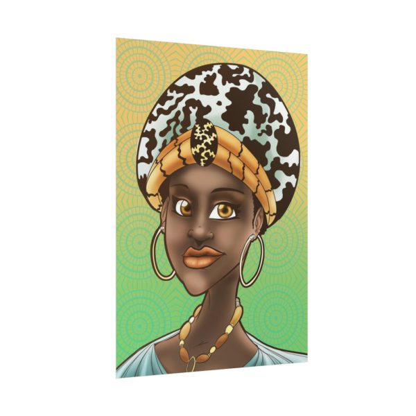 92411-142.jpg African Hair Scarf Culture Poster