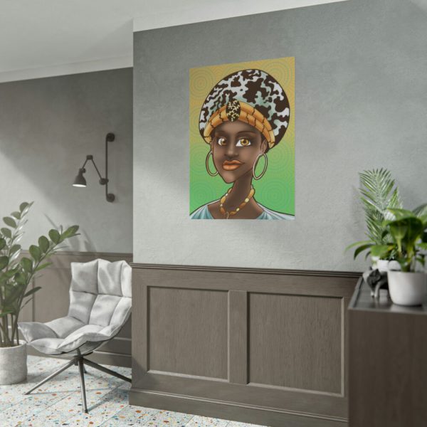 92411-144.jpg African Hair Scarf Culture Poster