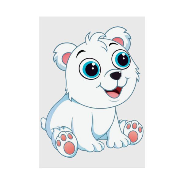 92411-190.jpg Baby Polar Bear Poster