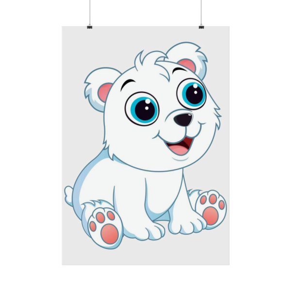 92411-191.jpg Baby Polar Bear Poster