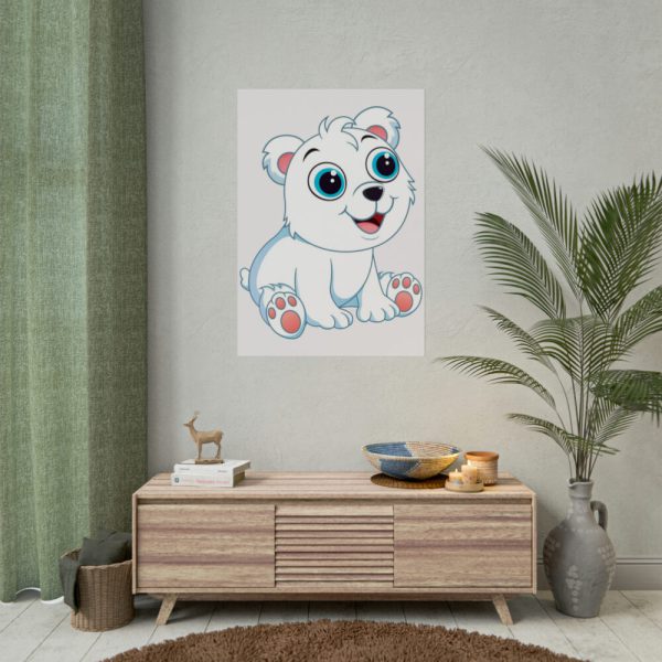 92411-193.jpg Baby Polar Bear Poster