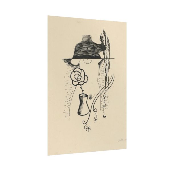 92411-212.jpg Woman and Flower by Mikuláš Galanda Poster