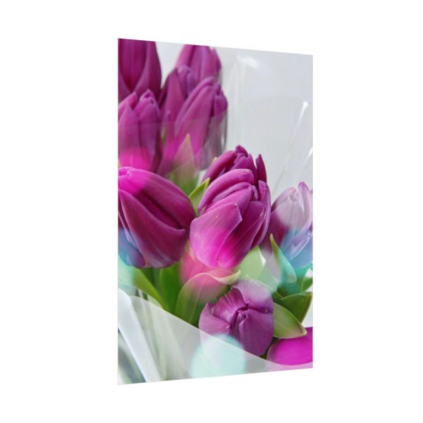 92411-237.jpg Purple Tulip Poster