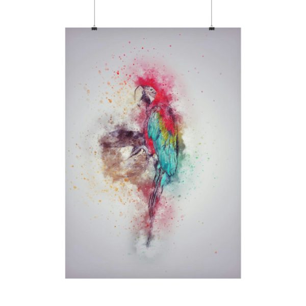 92411-296.jpg Parrot and Colors Poster