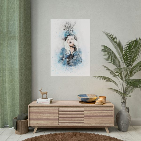 92411-303.jpg Vintage Style Girl Poster
