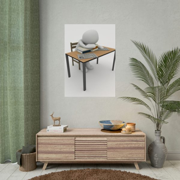 92411-33.jpg Little Slep at Work Poster