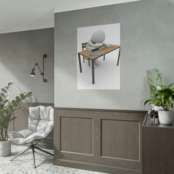 92411-34.jpg Little Slep at Work Poster