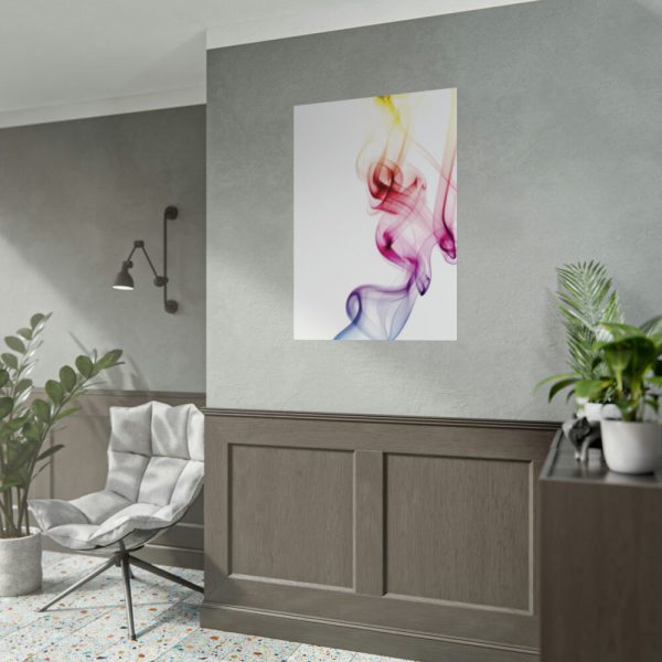 92411-89.jpg Colorful Smoke Poster