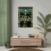 92411-93.jpg Cathedral Church Window Last Supper Poster