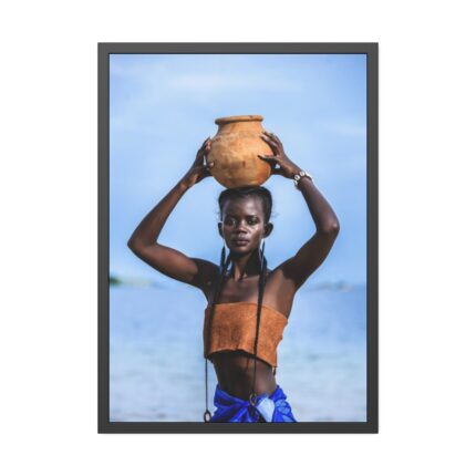African Women Framed Poster
