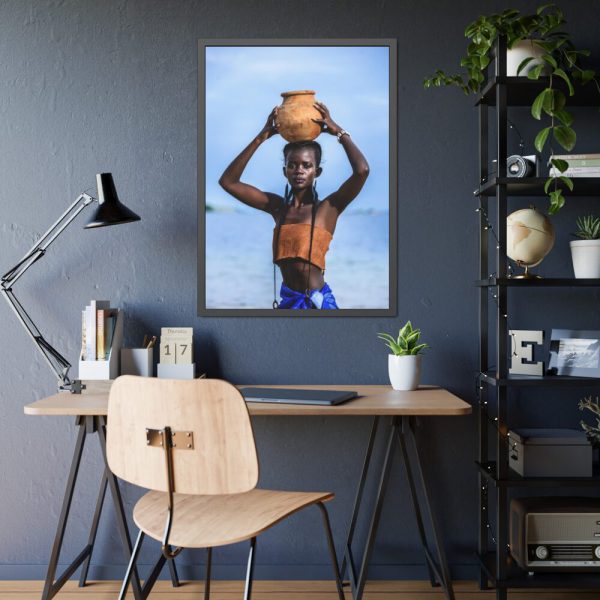 African Women Framed Poster