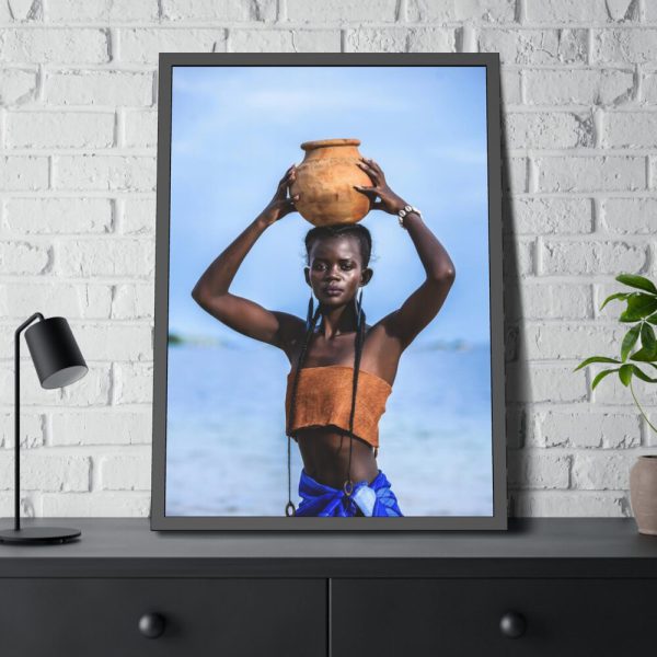 African Women Framed Poster