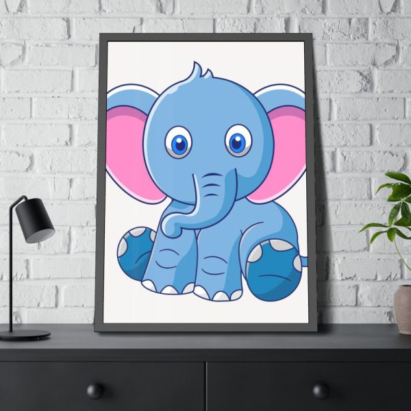 93830-151.jpg Baby Elephant Framed Poster