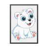 93830-152.jpg Baby Polar Bear Framed Poster