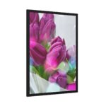Purple Tulip Framed Poster - Image 2